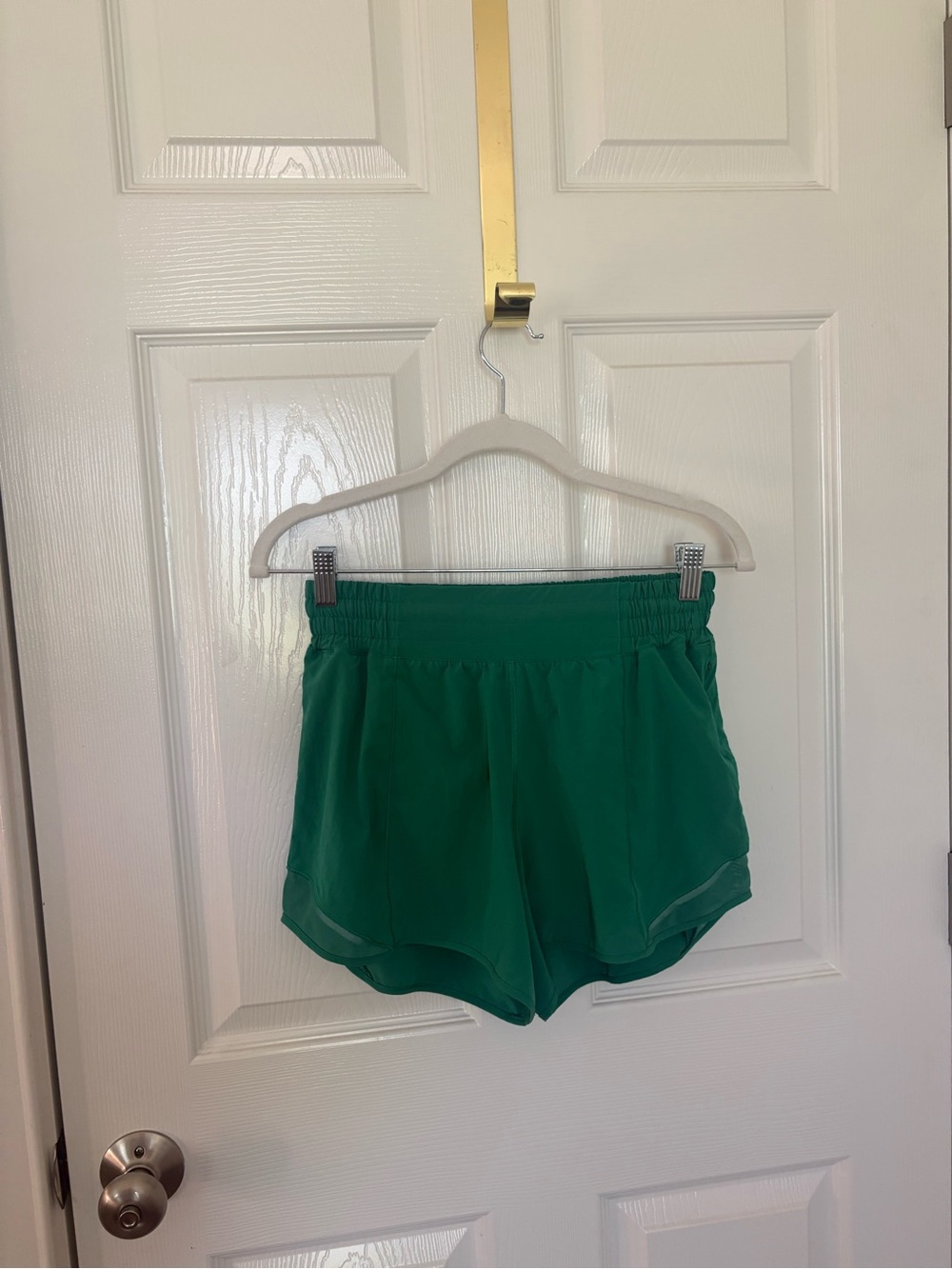 NWOT Never Worn lululemon athletica Emerald Green Women's Running Shorts
